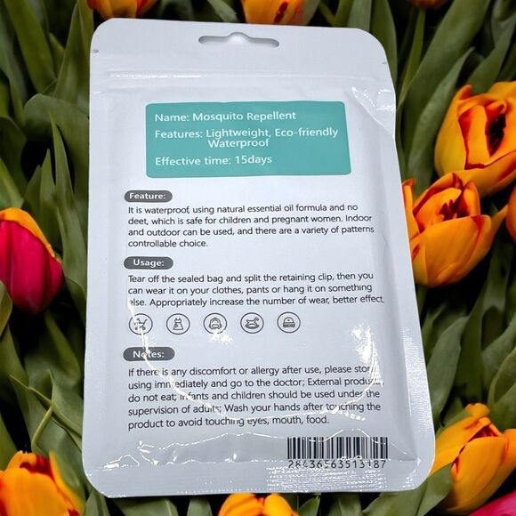 NWT Mosquito Repellent Stickers - 60qty - Picture 2 of 3